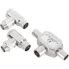 Audio & Video Accessoires > Q-link coax splitter tv 2 male/female haaks