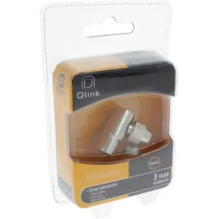 Audio & Video Accessoires > Q-link coax stekker haaks female