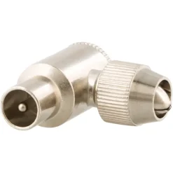 Audio & Video Accessoires > Q-link coax stekker haaks male
