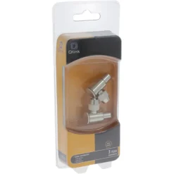 Audio & Video Accessoires > Q-link coax stekker metaal haaks male/female