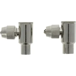 Audio & Video Accessoires > Q-link coax stekker metaal haaks male/female