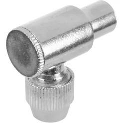 Audio & Video Accessoires > Q-link coax stekker metaal haaks male