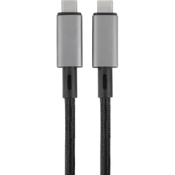 Telefoonaccessoires > Q-link datakabel type-C/type-C 10G 100W 1 meter