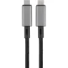 Telefoonaccessoires > Q-link datakabel type-C/type-C 20G 100W 1 meter