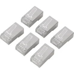 Audio & Video Accessoires > Q-link FTP connector CAT6 RJ45 6 stuks KPN keurmerk