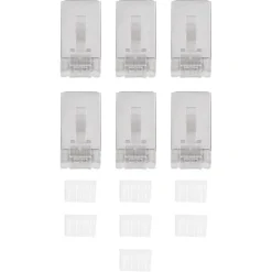 Audio & Video Accessoires > Q-link FTP connector RJ45 CAT7 6 stuks