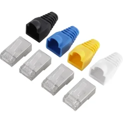 Audio & Video Accessoires > Q-link FTP connector RJ45 met hoesje 8 stuks KPN keur