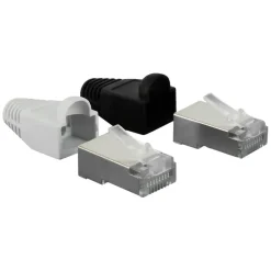 Audio & Video Accessoires > Q-link FTP connector RJ45 met hoesje 8 stuks KPN keur