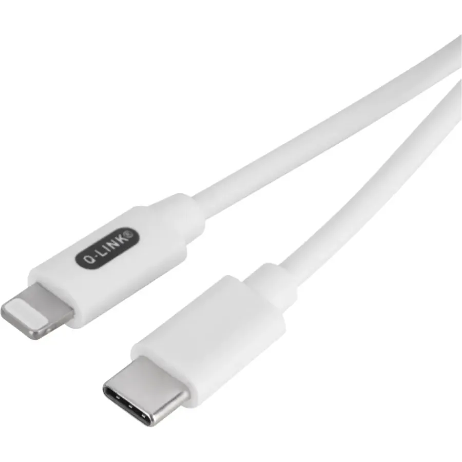 Computeraccessoires > Q-link laadsnoer van USB-C naar iPhone 1 meter wit