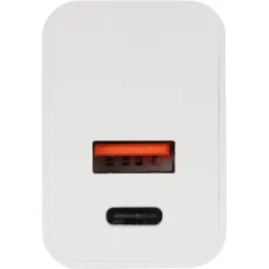 Batterijladers|Computeraccessoires > Q-link oplader 2 poorten PD20W/QC18W wit
