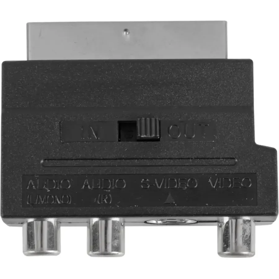 Audio & Video Accessoires > Q-link scart adapter/schakelaar scart/3XRCA/SVHS