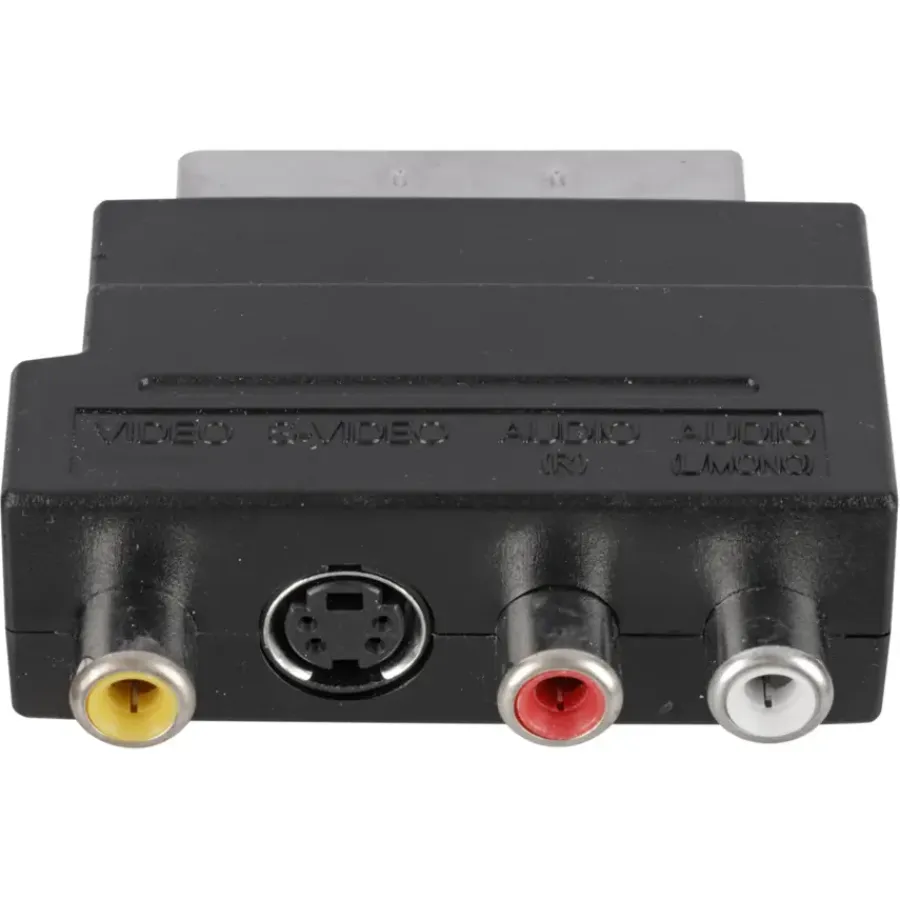 Audio & Video Accessoires > Q-link scart adapter/schakelaar scart/3XRCA/SVHS