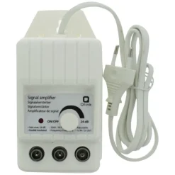 Audio & Video Accessoires > Q-link signaalversterker 2 uit regelbaar wit