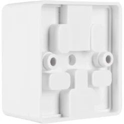 Opbouw Schakelmateriaal|Stopcontacten & Overige Contactdozen > Q-link telefoon contactdoos opbouw modulair 4 polig wit