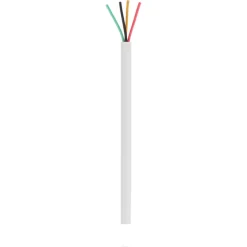 Telefoonaccessoires > Q-link telefoonkabel rond 4x 0,5 mm² 20 meter wit