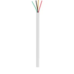 Telefoonaccessoires > Q-link telefoonkabel rond 4x 0,5 mm² 20 meter wit