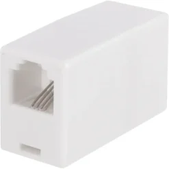 Audio & Video Accessoires > Q-link telefoon koppelstuk modulair RJ11 4-polig wit