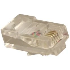 Audio & Video Accessoires > Q-link Telefoon Plug Modulair 4-polig 6 Stuks