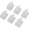 Audio & Video Accessoires > Q-link telefoon plug modulair 4-polig 6 stuks