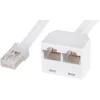 Audio & Video Accessoires > Q-link telefoon splitter modulair ADSL wit