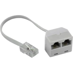 Audio & Video Accessoires > Q-link telefoon splitter modulair ADSL wit