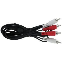 Audio & Video Accessoires > Q-link tulp kabel 2RCA/2RCA male-male 1.5 meter rood/wit