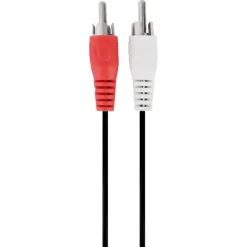 Audio & Video Accessoires > Q-link tulp kabel 2RCA/2RCA male-male 10 meter rood/wit
