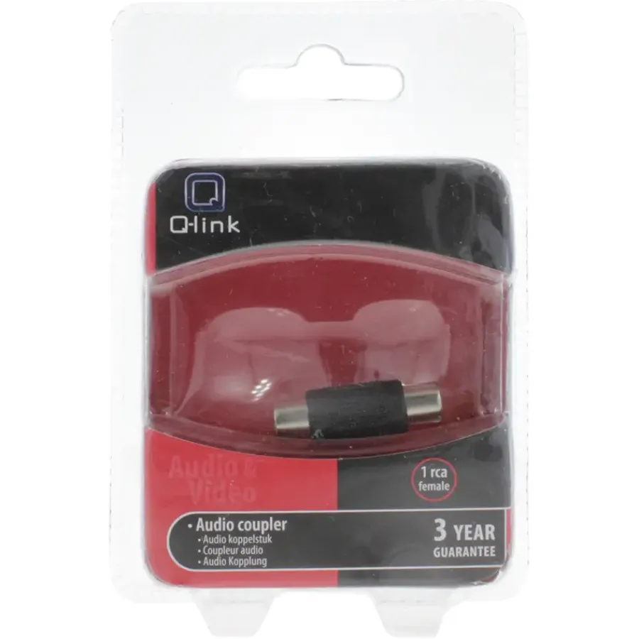 Audio & Video Accessoires > Q-link tulp verbinder RCA-RCA female