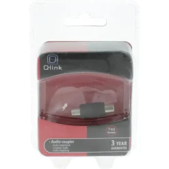 Audio & Video Accessoires > Q-link tulp verbinder RCA-RCA female