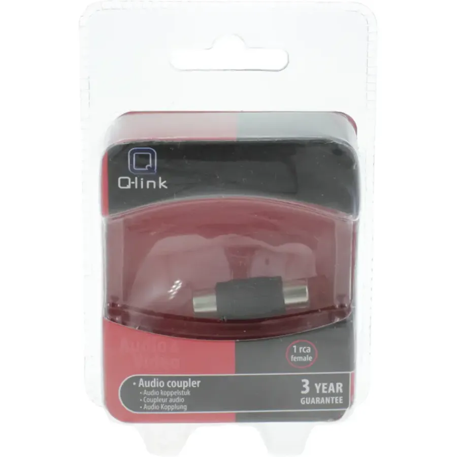 Audio & Video Accessoires > Q-link tulp verbinder RCA-RCA female