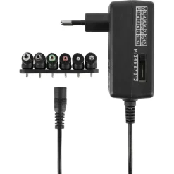 Audio & Video Accessoires > Q-link universele AC/DC adapter met 6 pluggen