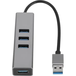 Computeraccessoires > Q-link USB-A hub 4 USB 3.0 poorten