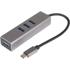 Computeraccessoires > Q-link USB-C Hub 4 USB 3.0 poorten