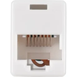 Computeraccessoires > Q-link UTP koppelstuk 8P RJ45 wit