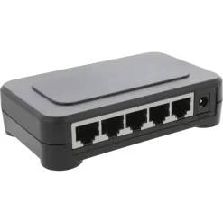 Computeraccessoires > Q-link UTP netwerkswitch 5 poorten gigabit ethernet zwart