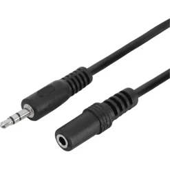 Audio & Video Accessoires > Q-link verlengkabel stereo 3.5 mm male/female 2.5 meter
