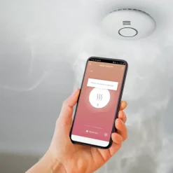 Rookmelders|Brandpreventie > Qnect Rookmelder Smart Home Inclusief Batterij