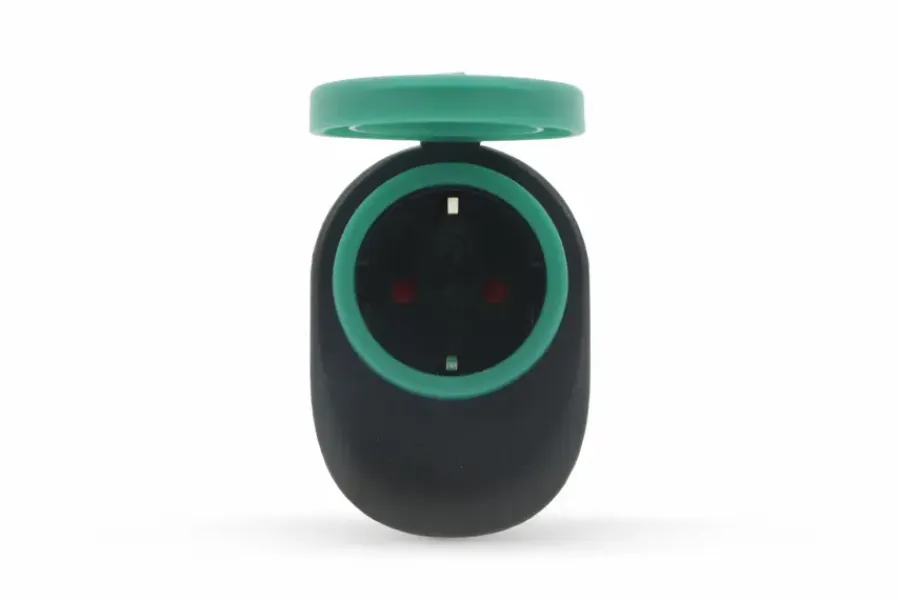 Stekkers|Smart Schakelmateriaal > Qnect Slimme stekker Wifi IP44