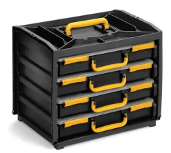 Gereedschapskisten & Opbergsystemen > Raaco assortimentsdoos Handy Box met 4 vakkendozen