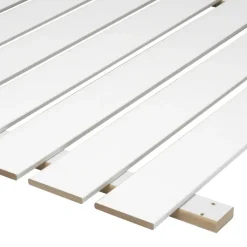 Radiatorbekleding Oxford wit 153x100 cm