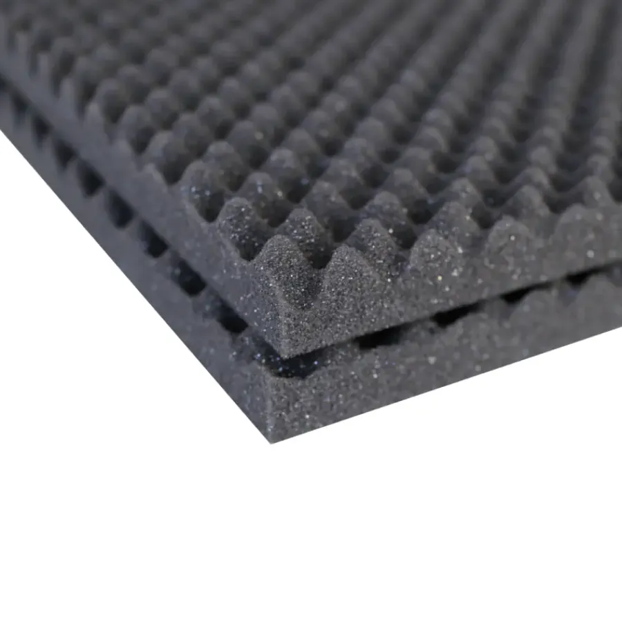 Geluidsisolatie > Redux geluidsabsorberende plaat zwart 100 x 50 cm 30 mm 2 stuks
