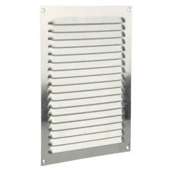 Renson ventilatierooster opbouw aluminium zilver 200x250 mm