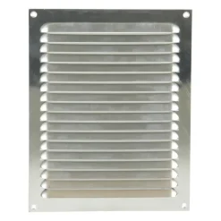 Renson ventilatierooster opbouw aluminium zilver 200x250 mm