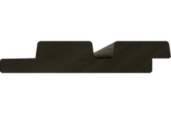 Vuren Geschaafd > Geen Rhombusprofiel vuren hout antraciet geschaafd 180 x 14,5 x 2,8 cm
