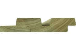 Vuren Geschaafd > Geen Rhombusprofiel vuren hout geschaafd 180 x 2,8 x 14,5 cm