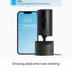 Elektronische Beveiliging > Ring Pan & Tilt Indoor Cam Zwart