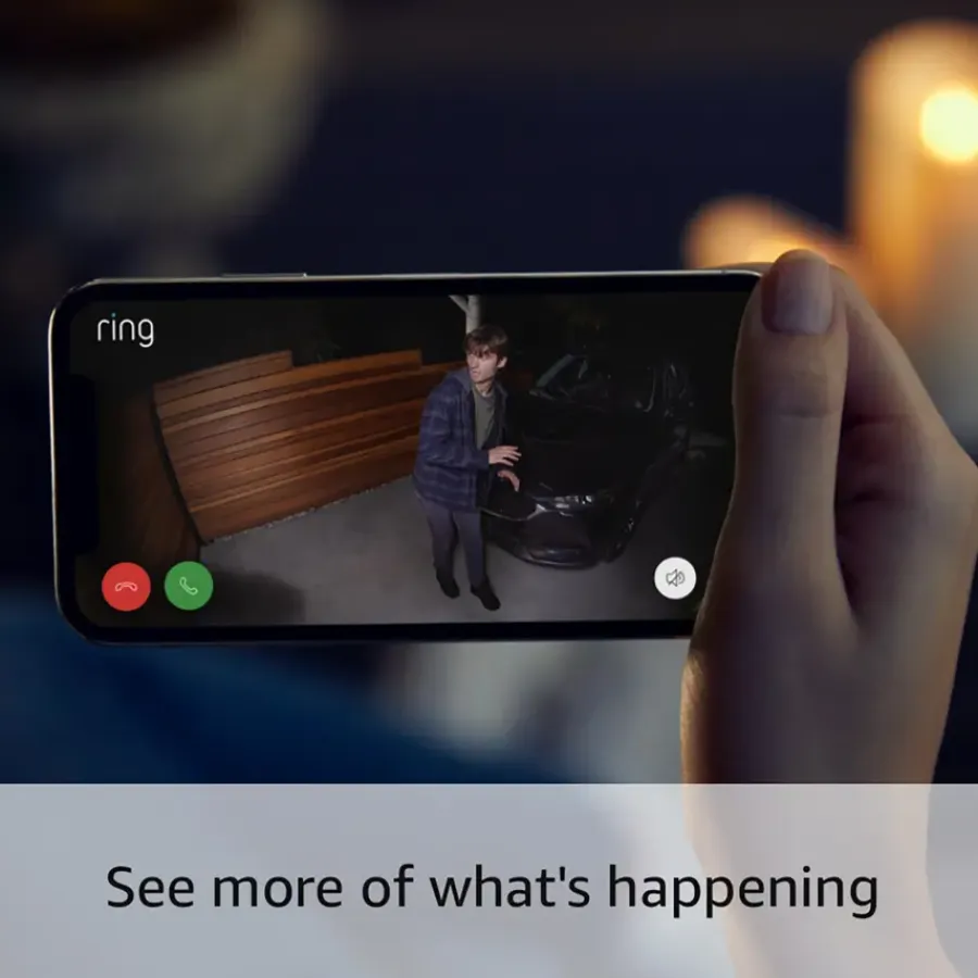 Elektronische Beveiliging > Ring Spotlight Camera Plus Battery Zwart