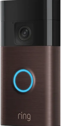 Intercoms & Deurbellen|Elektronische Beveiliging > Ring Video Deurbel Venetiaans Brons