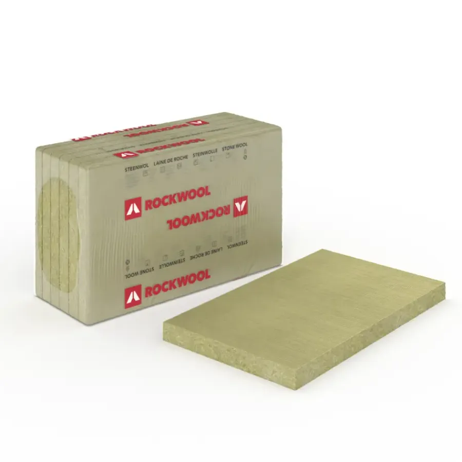 Dakisolatie|Isolatieplaten > Rockwool steenwolplaat Plus 100x60 cm, dikte 7 cm (Rd 1.9) 3,6 m²
