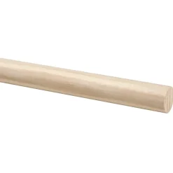 Houtenprofielen|Overgangsprofielen > Geen Ronde stok grenen Ø 35 mm, lengte 270 cm